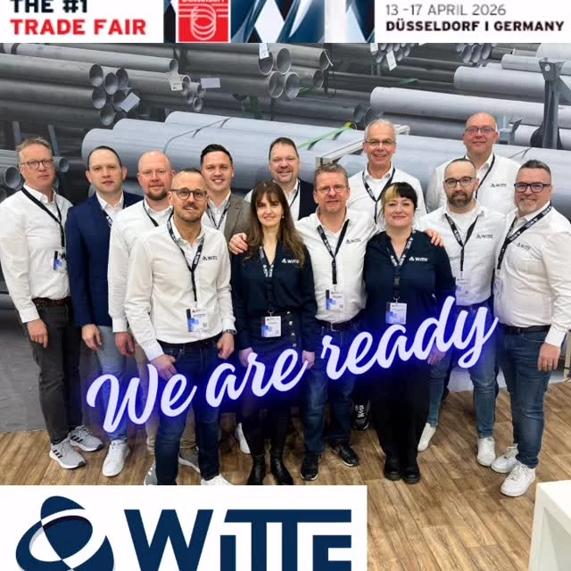 Wir sind bereit! Unser Team auf der TUBE 2026 ist bereit für eine Woche Messe. Wir freuen uns auf viele Besucher auf uns...