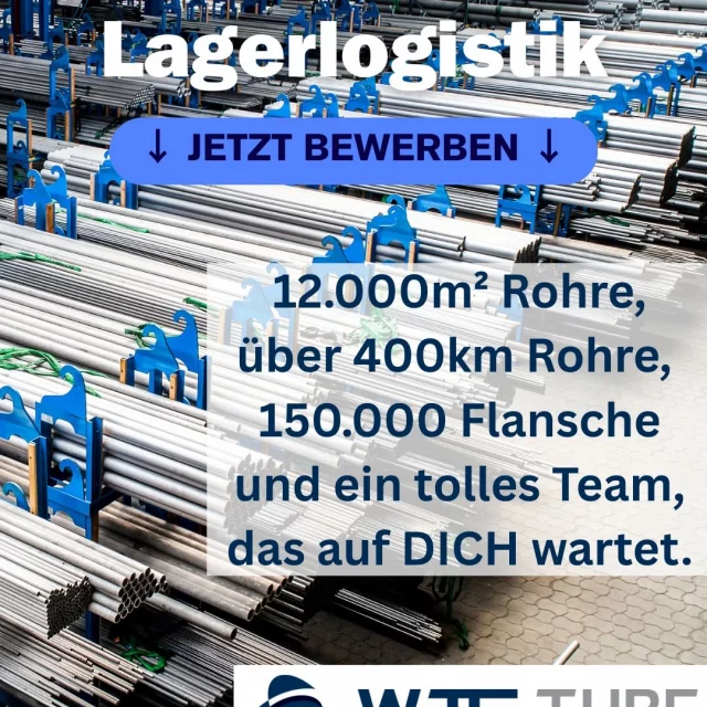 WITTE TUBE + PIPE SYSTEMS GMBH ist einer der größten und renommiertesten Spezialstahllagerhalter Europas. Für unseren Un...